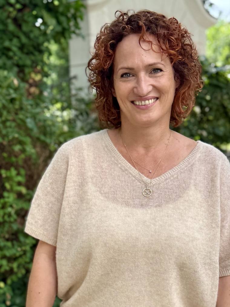 Jenny Völker, zugewandt und ruhig